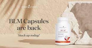 BLM Capsules 90 Capsules by Young Living Essential Oils - Mineral Supplement - Nutritional Support - Glucosamine Sulfate - Collagen - Manganese Citrate