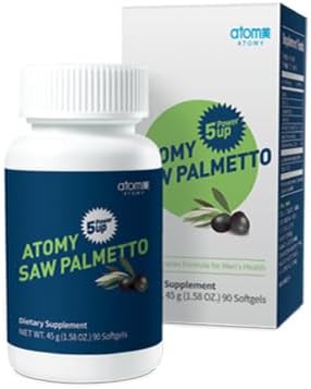 Atomy Saw Palmetto Multi-Complex Formula for Men's Health Dietary Supplement 90 softgels