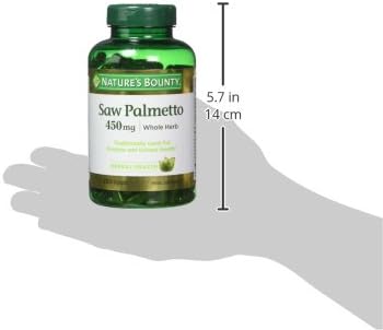 Nature's Bounty Saw Palmetto 450 mg Capsules 250 ea