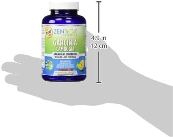 100% Pure Garcinia Cambogia Extract with 95% HCA - 120 Capsules - 2100 mg, Non-GMO & Gluten Free, Highest Potency, Maximum Strength Garcinia Cambogia