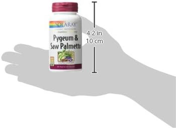 Solaray Pygeum and Saw Palmetto Supplement, 60 Count