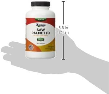 Saw Palmetto Extract - 240 Capsules - 500mg/capsule - 200% More Capsules Than Most Competitors