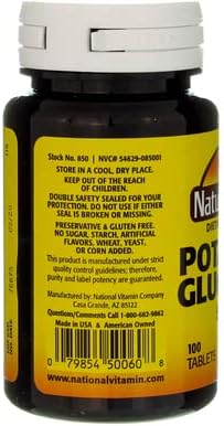 Nature's Blend Potassium Gluconate 500 mg 100 Tabs