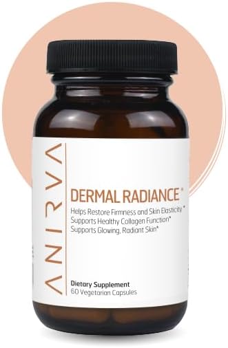 Skin Supplement with Antioxidants, Health and Beauty Supplements with Multivitamins for Glowing Skin, Anti Aging Vitamins Dermal Radiance