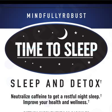 Natural Sleep Aid Low Melatonin - Caffeine Removal, Natural Sleep Aid for Adults primal sleep Non-Habit Forming Sleep Aid Live Better sleep support – Extra strength Full Night's Sleep, Time to Sleep