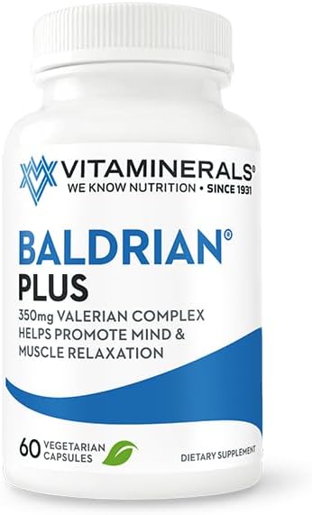 33+ Baldrian® Plus Natural Relaxing Support Standardized Valerian Extract (60)