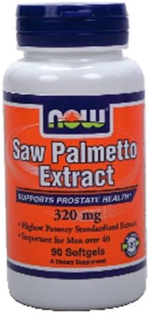 Now Foods Saw Palmetto Extract 320mg, 90 sgels ( Multi-Pack)