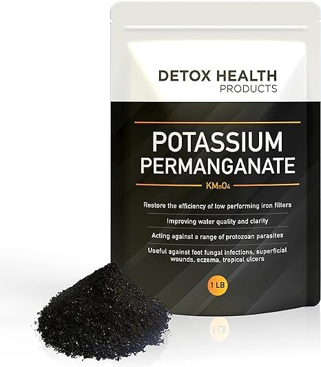 Potassium ~ Permanganate Crystal - Free Flowing Powder - Detox Health Products - 2 OZ