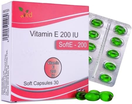 VED Vitamin-E 200 IU SOFTGEL Capsule (15X2)