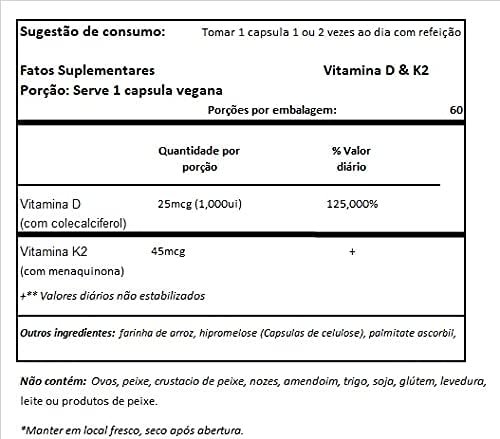 NOW Foods Vitamin D-3 & K-2 - 120 Veg Capsules