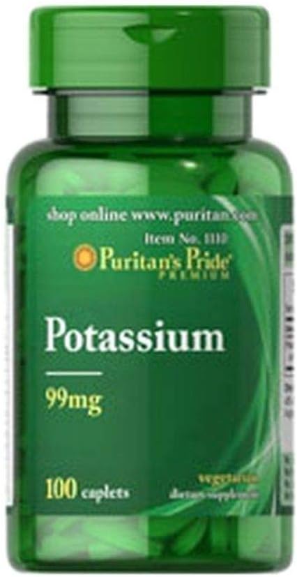 Puritan's Pride Potassium 99 mg