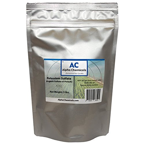 5 Pounds - Potassium Sulfate - Sulfate of Potash