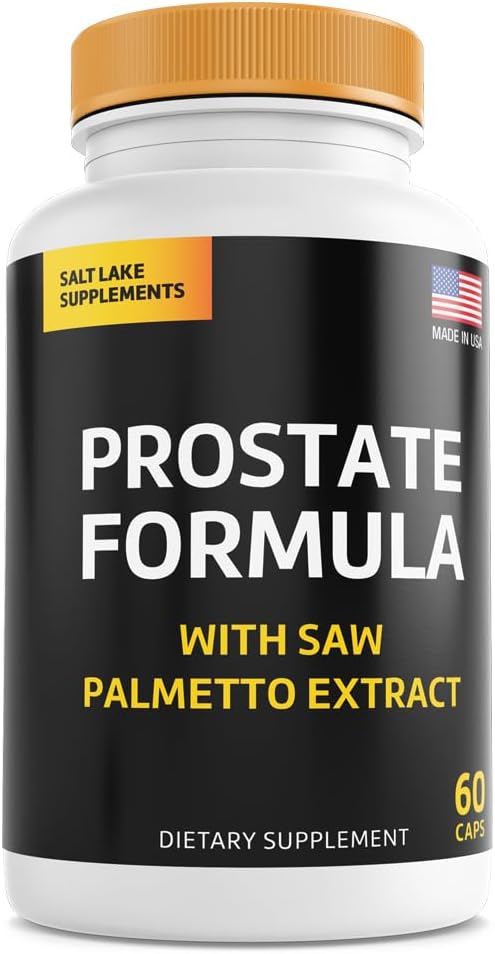 Natural Prostate Formula - All Natural Blend of Vitamins, Minerals and Herbs with Saw Palmetto, Green Tea, and Nettle - Supports Overall Prostate Health