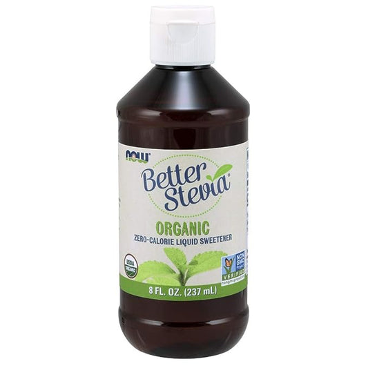 Stevia Extract Organic Now Foods 8 oz Liquid