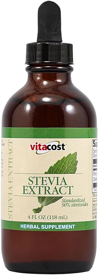 Vitacost Stevia Extract - 4 fl oz