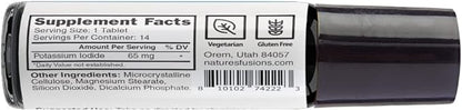 (Family Pack) Nutri Potassium Iodide Tablets 130 mg - Travel Size 14 Tablets Potassium Iodide Pills - Potassium Iodine Tablets 130 mg Ki Pills (2 of 130mg, 2 of 65mg)