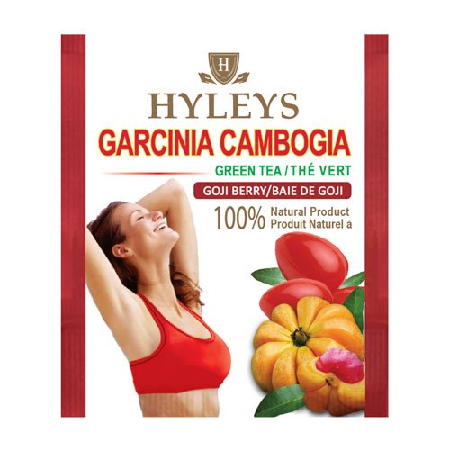 HYLEYS Tea Garcinia Cambogia Green Tea with Goji Berry Flavor - 25 Tea Bags