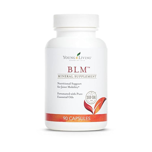 BLM Capsules 90 Capsules by Young Living Essential Oils - Mineral Supplement - Nutritional Support - Glucosamine Sulfate - Collagen - Manganese Citrate