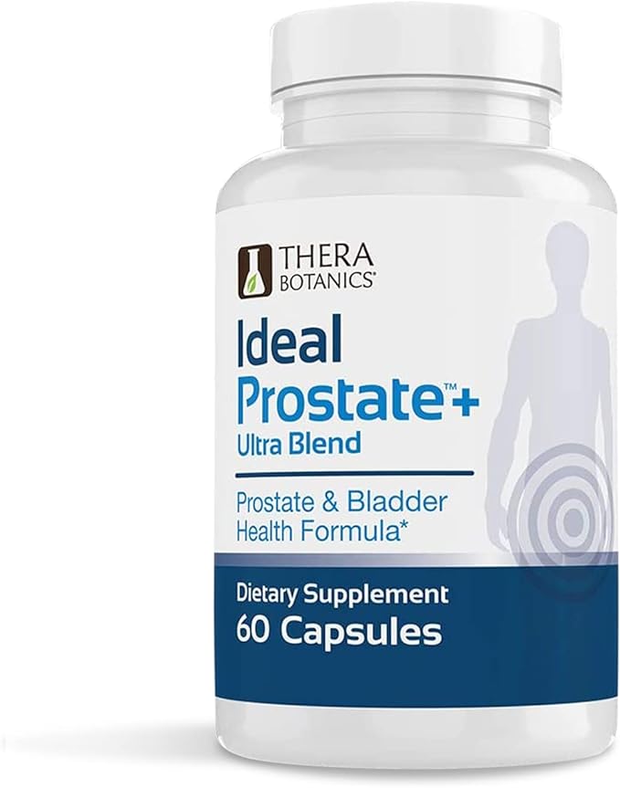 Advanced Men's Prostate Support by Ideal Prostate Plus Ultra with Reishi Mushroom, Saw Palmetto, Lycopene and More for Natural Prostate Relief