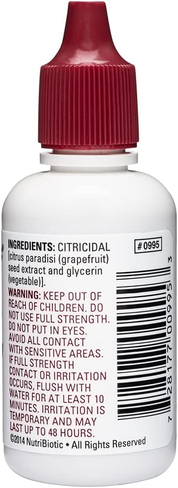 NutriBiotic – Maximum GSE, 1 Oz Liquid | Grapefruit Seed Extract Premium Concentrate with Bioflavonoids | Highly Potent, Vegan, Gluten Free & Non-GMO