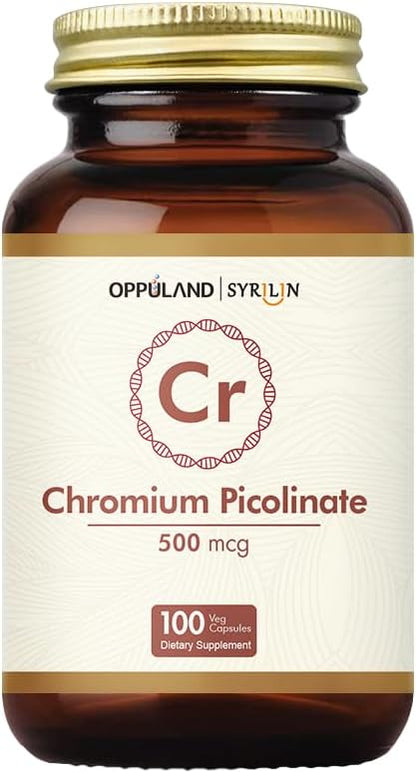 Chromium Picolinate - 500MCG - 100 Veg Capsules