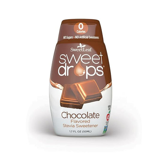 SweetLeaf Sweet Drops Liquid Stevia Sweetener, Chocolate, 1.7 Ounce