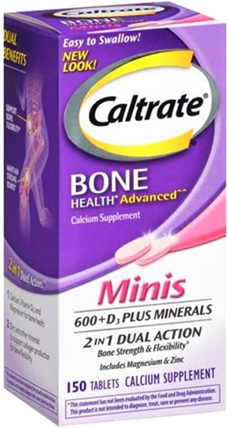 Caltrate Minis Plus Minerals - 150 Mini Tablets