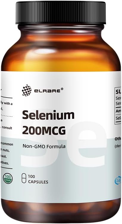 200mcg Selenium as L-selenomethionine Size#2, 100 Mini Capsule