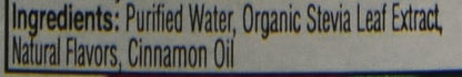 SweetLeaf Sweet Drops Cinnamon Liquid Stevia Sweetener - Cinnamon Stevia Liquid, Zero Calories, Zero Sugar, Non-GMO, Gluten-Free, Keto Friendly, Stevia Cinnamon Extract LIquid - 2 Fl Oz