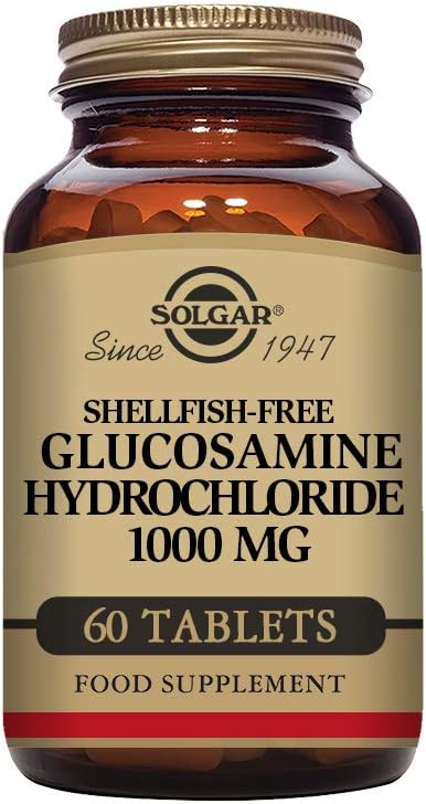 Solgar Glucosamine Hydrocloride Tablets, 1000 mg, 60 Count