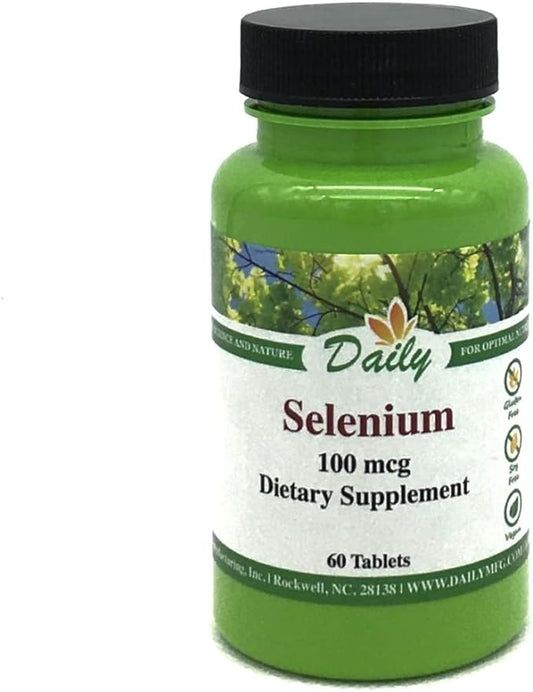 Daily Manufacturing Selenium (100 mcg) 60 Tablets