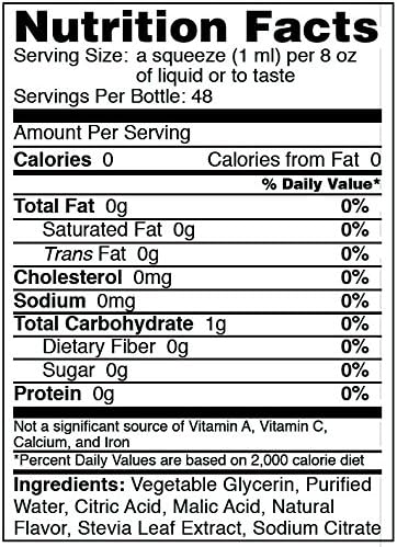 Sweetleaf Stevia Natural Water Drops Variety Pack