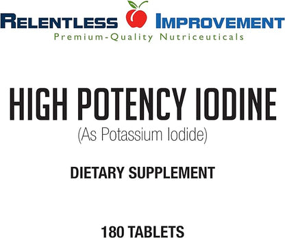 Potassium Iodide 180 Tablets