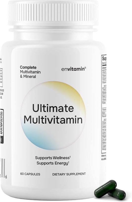 Ultimate Multivitamin Multimineral and Superfood with 42 Fruit and Vegetable Blend, 60 Count