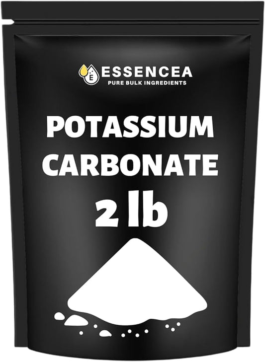 Potassium Carbonate 2lb by Essencea Pure Bulk Ingredients | 100% Pure Potassium Powder for Plants and Supplements (32 Ounces)