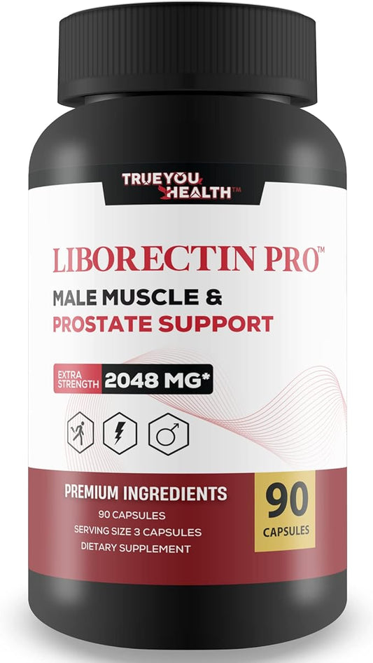 Liborectin Pro - Prostate Support - Promote Healthy Prostate Function with Vitamin D, Zinc, Green Tea - Powerful 20+ Ingredient Prostate Formula for Prostate Health & Additional Health Benefits