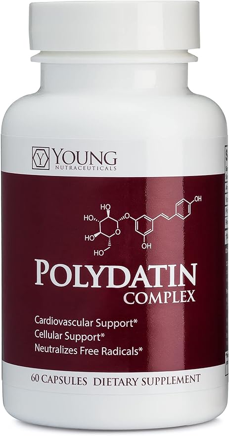 YoungNutra Polydatin Complex with Resveratrol- High Absorption - 60 Capsules