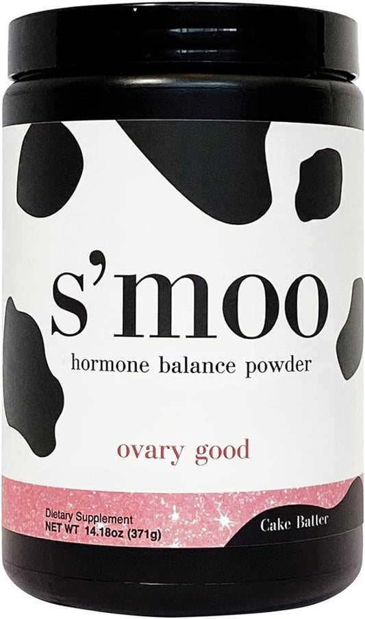 S’moo Ovary Good - Cake Batter | Inositol Blend for PCOS, Hormone Balance & Fertility | Regulate Cycle, Improve Energy Levels, Ovarian Function, Hormonal Acne & More (30 Servings)