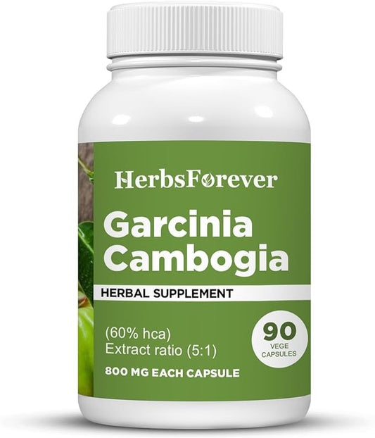 Herbsforever Garcinia Cambogia – Health Supplement – 90 Vege Capsules