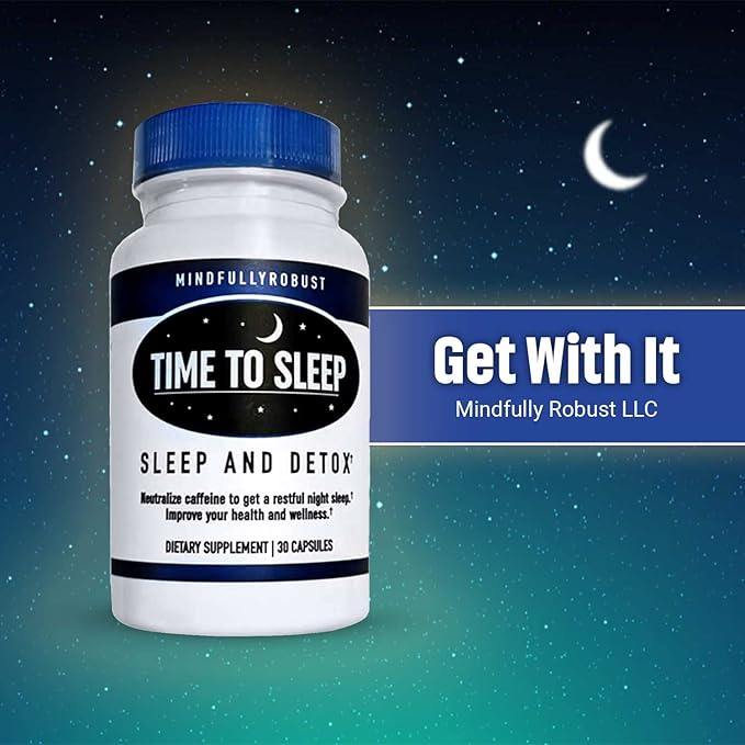 Natural Sleep Aid Low Melatonin - Caffeine Removal, Natural Sleep Aid for Adults primal sleep Non-Habit Forming Sleep Aid Live Better sleep support – Extra strength Full Night's Sleep, Time to Sleep