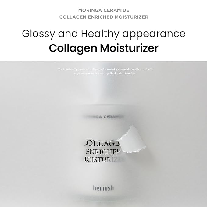 HEIMISH Moringa Ceramide Collagen Enriched Moisturizer 120ml/4.06 fl.oz.