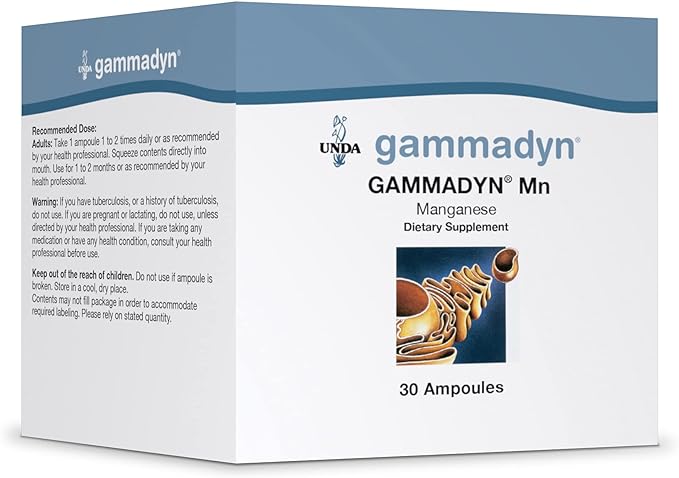 UNDA GAMMADYN Mn | Manganese Oligo-Element Supplement | 30 Ampoules