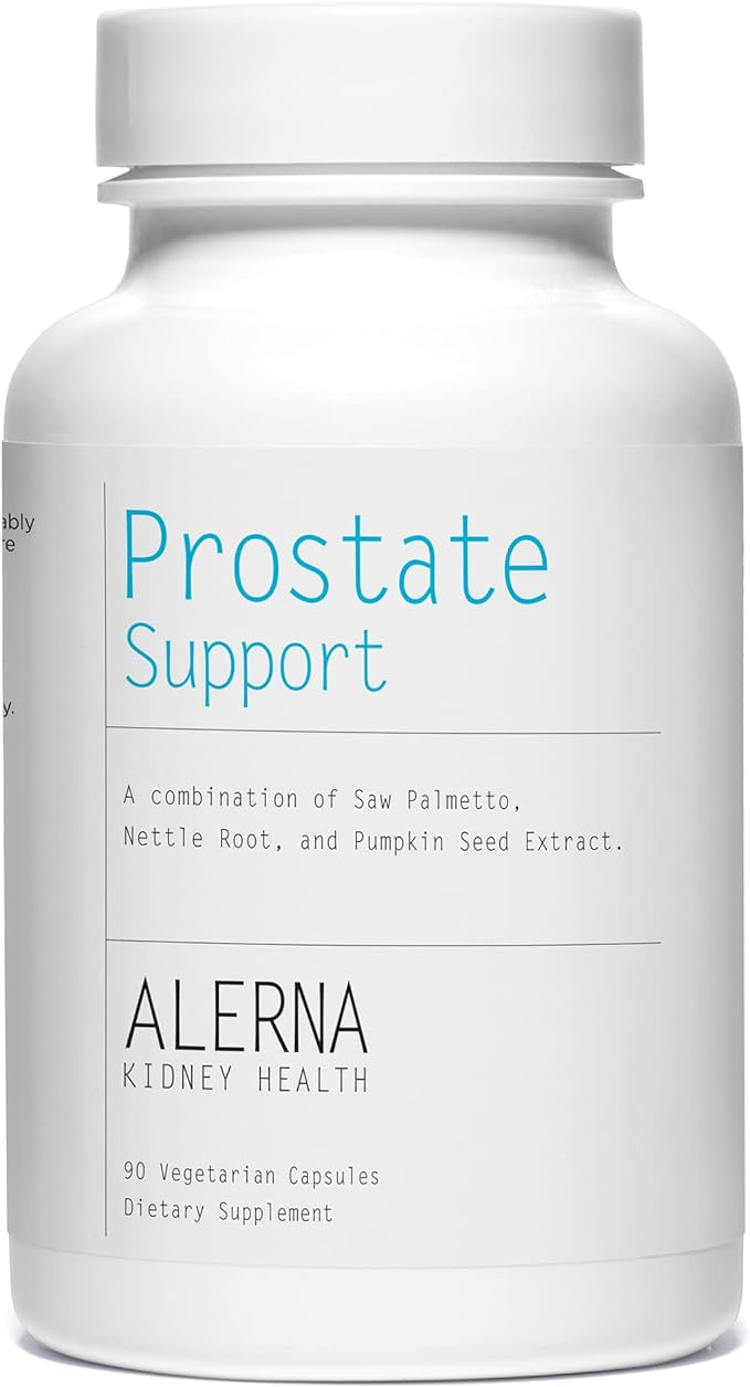 Prostate Support Supplement for Men with Saw Palmetto, Nettle Root, and Pumpkin Seed Extract – (1 Bottle)