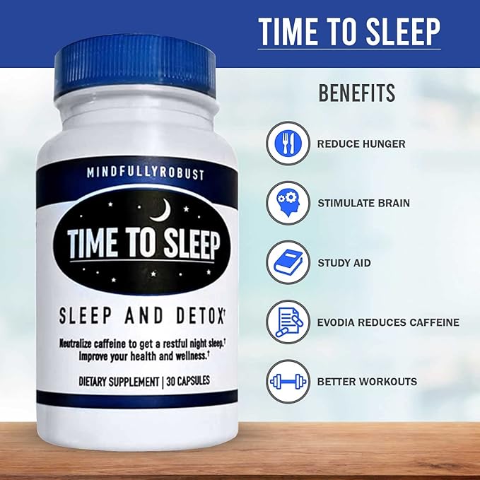 Natural Sleep Aid Low Melatonin - Caffeine Removal, Natural Sleep Aid for Adults primal sleep Non-Habit Forming Sleep Aid Live Better sleep support – Extra strength Full Night's Sleep, Time to Sleep