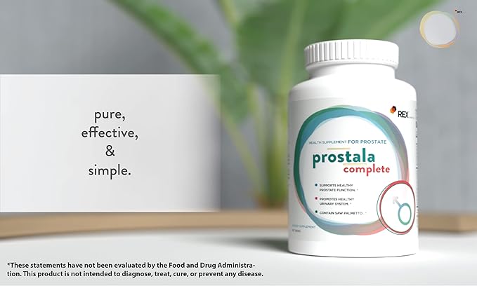 Prostala Complete - Prostate Support for Men PER 3 Tablets 90 Counts | Saw Palmetto Extract | Lycopene | Pumpkin Seed Oil