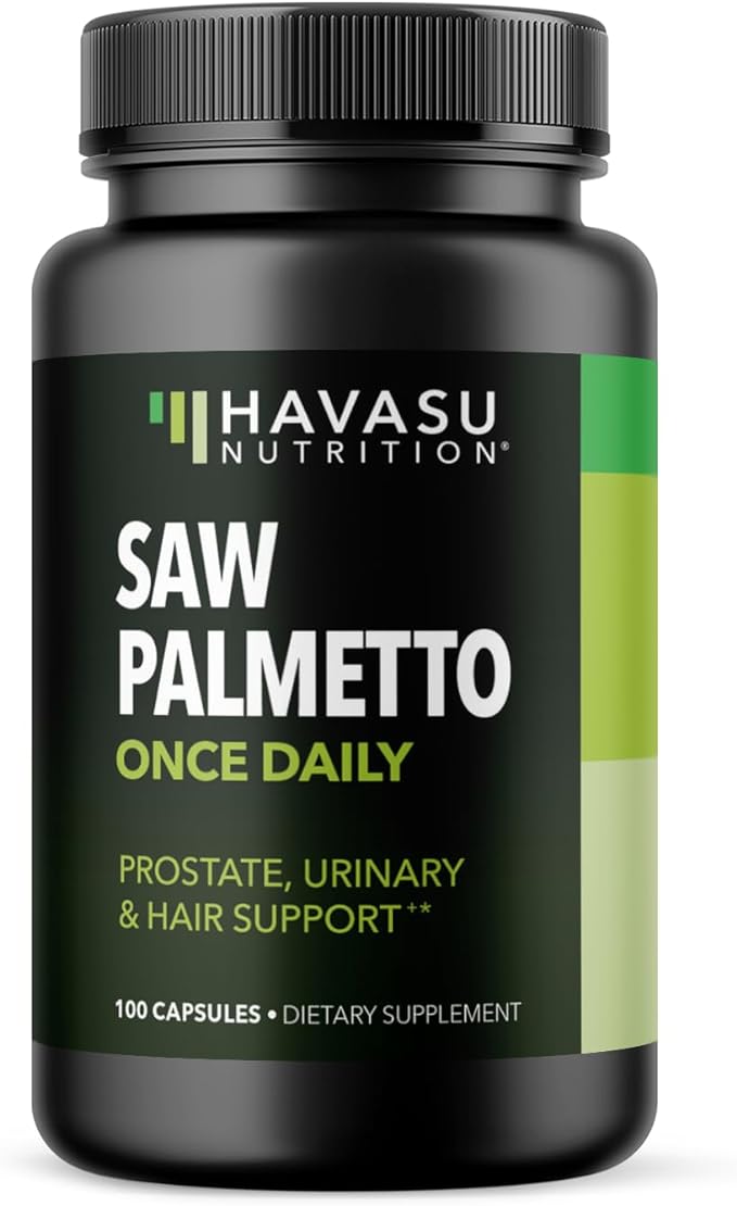 Saw Palmetto for Men Prostate Supplement | Prostate Support Supplement for Men's Health | Potent Saw Palmetto for DHT, Urinary and Prostate Health | Over 3 Month Supply Saw Palmetto Supplement