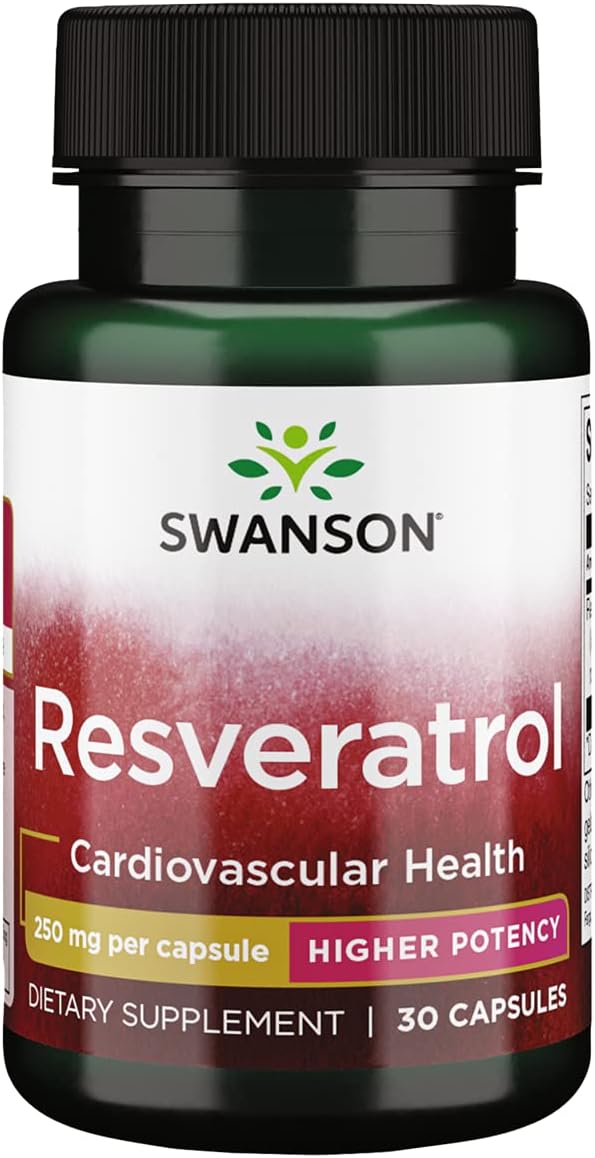 Swanson Resveratrol 250 250 Milligrams 30 Capsules