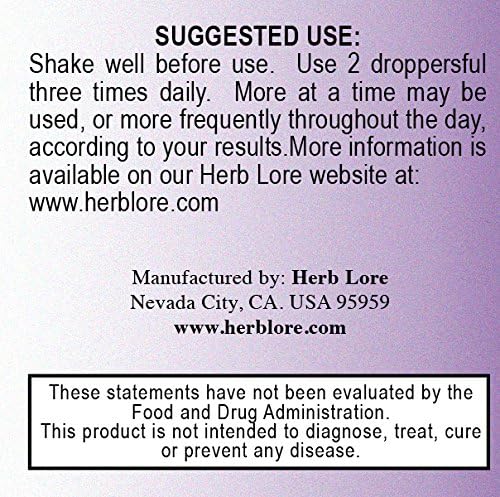 Herb Lore Moringa Liquid Tincture - 4 fl oz Alcohol Free - Moringa Leaf Extract Drops for More Breast Milk - Moringa Oleifera Lactation Supplement