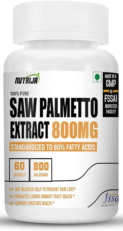 Saw Palmetto Extract 800MG (60 Capsule)