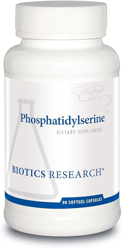 Biotics Research Phosphatidylserine Supports Cognitive Health. Improves Attention. Supports Memory and Learning. Maximizes Exercise Capacity. 9 Softgels